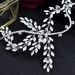 Rhinestone Headdress Bridal Wedding Dress Handmade Accessories Wedding Dance Party Wide Brim Headband_ipsvogv.com