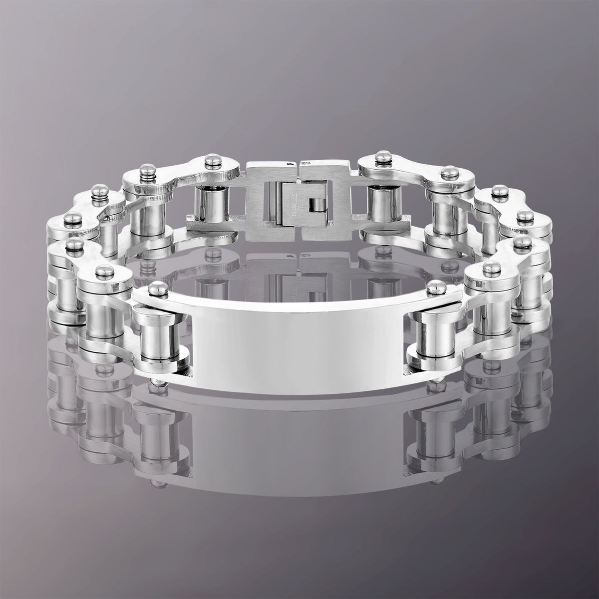 Men's Jewelry Stainless Steel Bicycle Chain Titanium Steel Bracelet Smooth Bracelet_ipsvogv.com