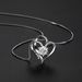 Double Heart Pendant For Women, Hot Selling Temperament, Versatile And High-end, Collarbone Necklace Accessory_ipsvogv.com