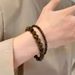 Broken Silver Tiger Eye Stone Bead For Women, Light Luxury, High-end, Niche Design, Handmade Accessories, Layered Couple_ipsvogv.com