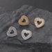 Women's Jewelry Hip Hop Heart Earrings Zircon Hollow Heart Shaped Earrings Ins High End Earrings_ipsvogv.com