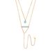 Personalized Instagram Style Round Slice Double-layer Long Necklace Fashion Accessory_ipsvogv.com