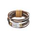Ins Geometric Fashion Commuter American Style Women's Simple and niche Multi layer Design Mother of Pearl Bracelet_ipsvogv.com