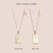 hot selling twelve constellations stainless steel necklace for women high end niche personality square pendant clavicle chain_ipsvogv.com