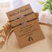 New Mother's Day Bracelet Creative Personality Woven Metal 8 Character Love Card Bracelet 2 Piece Set_ipsvogv.com