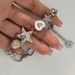 Women’s Jewelry Set Fashion Metallic Star Heart Stitching Men's Bracelets Women's Bracelets Niche Design High End Couple Jewelry New Style_ipsvogv.com