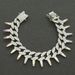 Hip hop men's barbed diamond Cuban necklace accessories trendy personality punk short collarbone chain neckchain_ipsvogv.com