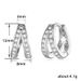 Cao Shi's Korean Edition Electroplated Geometric Fashion and Modern Temperament Advanced Sense Professional Women's_ipsvogv.com