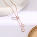 Light Luxury Fashion New White Fritillaria Love Necklace Women's Heart shaped Shell Tassel Small Man Waist Collar Chain_ipsvogv.com