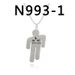 Rap Singer Billie Ellie Stainless Hip-hop Steel Round Bead Necklace Pendant_ipsvogv.com