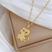 Cat 【 】 Tail Zircon Light Luxury Charm Gorgeous Full Diamond Necklace Women's Versatile Clavicle Titanium Steel Chain 【 】_ipsvogv.com