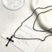 Trendy And Fashionable Double Layered Cross Necklace, Niche Personality, High-end Sense, New Clavicle Chain, Versatile_ipsvogv.com