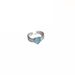 New Minimalist Color Heart With Niche Design, Exquisite Opening Personalized Index Finger Ring, Versatile Ring_ipsvogv.com