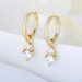 New S925 Sterling Silver Earrings, Small And Personalized Zircon Earrings, European And American Ins Style, Elegant Ladies' Silver Earrings_ipsvogv.com