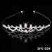 Unisex Girls Crystal Glass Tiara Bridal Wedding Accessories Dinner Headband Tiara Diamond Wedding hair accessories_ipsvogv.com