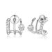 Women’s Jewelry Set Fashion Hot SaleReal Gold Brass Electroplating Fashionable Zircon Personalized Claw Shaped Ladies Creative High End Earrings_ipsvogv.com