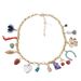 ZA New Exaggerated Flower Alloy With Diamond Set Women's Mixed Accessories Bohemian Necklace_ipsvogv.com