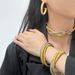Wemen's Jewelry Bracelet Stainless Steel Collar Earrings Jewelry Set Hot Sale Goose Throat Belt Series_ipsvogv.com
