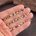 Women's Jewelry Simple Personality Stainless Steel Zircon Ear Bone Studs Exquisite Small Micro Inlaid Ear Studs Piercing Jewelry_ipsvogv.com
