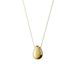 Double Layer Pebble Pendant Necklace - Light Luxury Layered Chain (Minimalist Statement Jewelry Versatile Collarbone Necklace)_ipsvogv.com