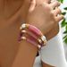 New minimalist resin with multi-layer bead design, niche and versatile bracelet for women's bracelets_ipsvogv.com