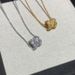 Same Style Handmade Brushed Satin Ribbon Lucky Necklace For Women With Inlaid Diamonds Super Shiny Small Waist_ipsvogv.com