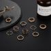 Hot Selling Pearl Geometric Oil Drop Of 10 Fashionable Instagram Combination Ring Set_ipsvogv.com