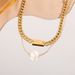 Full Body Titanium Steel Necklace For Women's Hip-hop, Foldable Autumn Winter Sweater Chain, Versatile And Fashionable_ipsvogv.com