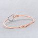 Rose Gold Eternal Love Bracelet Female Element Crystal Love Bracelet Female_ipsvogv.com