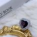 Zirconia Luxurious With Inlaid Love Purple Full Diamond Ring For Women, Light Luxury, Elegant And Versatile, Internet Women, Luxury, Versatile,_ipsvogv.com