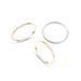 Indifferent Instagram Style, Niche Personality, Titanium Steel Circular Ring Men's And Women's Styles, Gold-plated Tail_ipsvogv.com