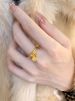 Personalized Hang Tag For Women 2024 New Color Ins Niche Design Plain Circle Ring Girlfriend Gift_ipsvogv.com