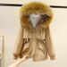 Women's Clothing new winter style parkas, versatile cotton coats for women, Korean style short cotton coats, loose coats and cotton padded jackets_ipsvogv.com