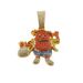 Hip Hop Style Cartoon Characters With Full Diamonds, Colorful Alloy Pendants, Personalized And Trendy Men's Necklaces,_ipsvogv.com