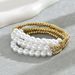 Niche Fashion OL American Versatile Handstring Female Personality Pearl Multi layer Design Light Luxury Beaded Geometric_ipsvogv.com