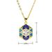 Middle East Hot Selling Necklace For Girls Light Luxury Micro Inlaid Oil Drop Design High End New Clavicle Chain Strong Chain_ipsvogv.com