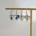 Unisex Spring And Summer INS Retro Gold Plated Sweet Small Fragrance Style Colorful Ear Hook Earrings_ipsvogv.com