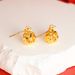 Sand Gold Earrings For Women, Long-lasting Embroidery Ball Ear Hooks, Chinese Style Hollow Earrings, Hot Selling_ipsvogv.com