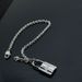 European And American Brand Stainless Steel Cuban Chain Bracelets, Classic Punk Heavy Men's Jewelry_ipsvogv.com