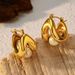 Women’s Jewelry Set Fashion High Grade Simple Earrings Small And Exquisite Hollow 925 Silver Pearl Earrings Niche Fashion Versatile Accessories_ipsvogv.com
