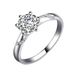 Live Streaming Hot Selling Mosang Stone Ring For Women's Classic Couples With Micro Inlaid Japanese And Korean Fashion_ipsvogv.com