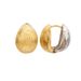Stud Sterg Sier Wire-drawing Froted Water Drop Retro Simple Ear Buckle Niche Entry- All-match Women' High-end_ipsvogv.com