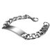 Men's Titanium Stainless Steel Curved Bracelet Hip Hop Cuban_ipsvogv.com