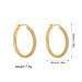 Unisex New Exaggerated Internet Celebrity Big Earrings Temperament Copper Crossing Micro Inlaid Zircon Double Row Diamond Earrings For Women_ipsvogv.com