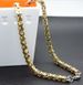 Fashion Hip Hop Stainless Emperor Byzantine Necklace Titanium Jetchain Men's Steel Neck Chain_ipsvogv.com