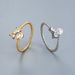 Spot Japanese And Korean Style Diamond Candy Ring Female Index Finger Ring Opening Adjustable Simple Zircon CZ Hand Jewelry_ipsvogv.com