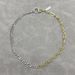 Small Niche Accessory Design, Simple Gold Silver Contrasting Classic Instagram Necklace, Fashionable And Versatile_ipsvogv.com