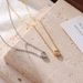 Women's Jewelry Small Sweet Love Zircon Titanium Steel Necklace Female Versatile Clavicle Chain Fashionable Simple Exquisite Peach Heart Pendant_ipsvogv.com