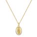 Titanium Steel 【 】 Egg Shaped Portrait Diamonds, Light Luxury Temperament, Gorgeous Full Of Diamonds Necklace, Women's 【 】 , Temperament, Necklace,_ipsvogv.com