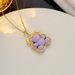 Titanium Steel Necklace, Colorful Cookies, Hot Selling Teddy Bear, Versatile And Cool Style Collarbone Chain Accessories_ipsvogv.com
